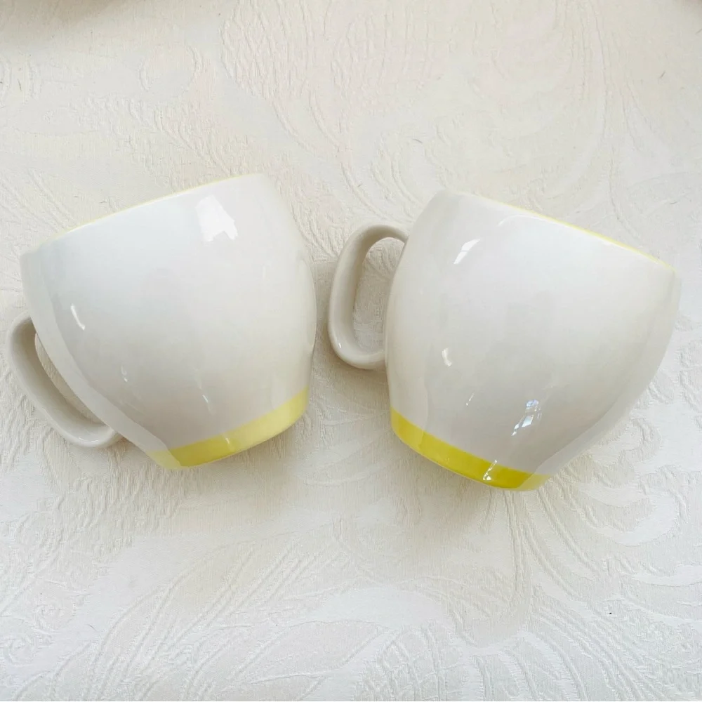 VINTAGE TRUCK Dale & Thomas Mugs Corn Popcorn Cream Cups Set Truck Country Farm